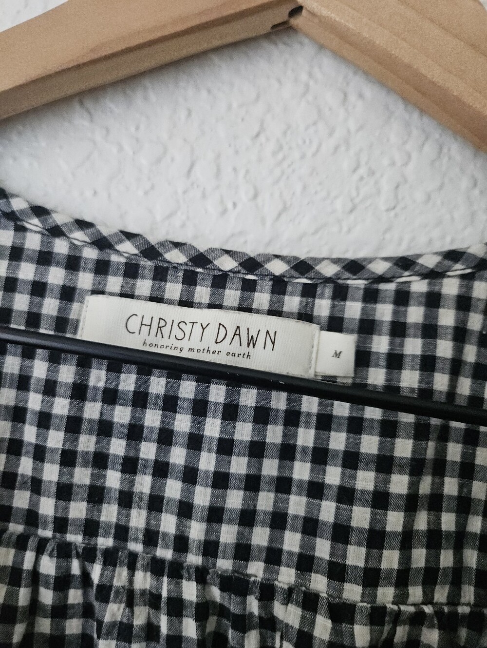Christy Dawn the dawn dress in picnic gingham, medium - Picture 9 of 14